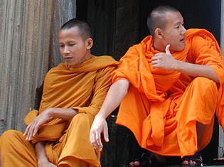 buddhist monks